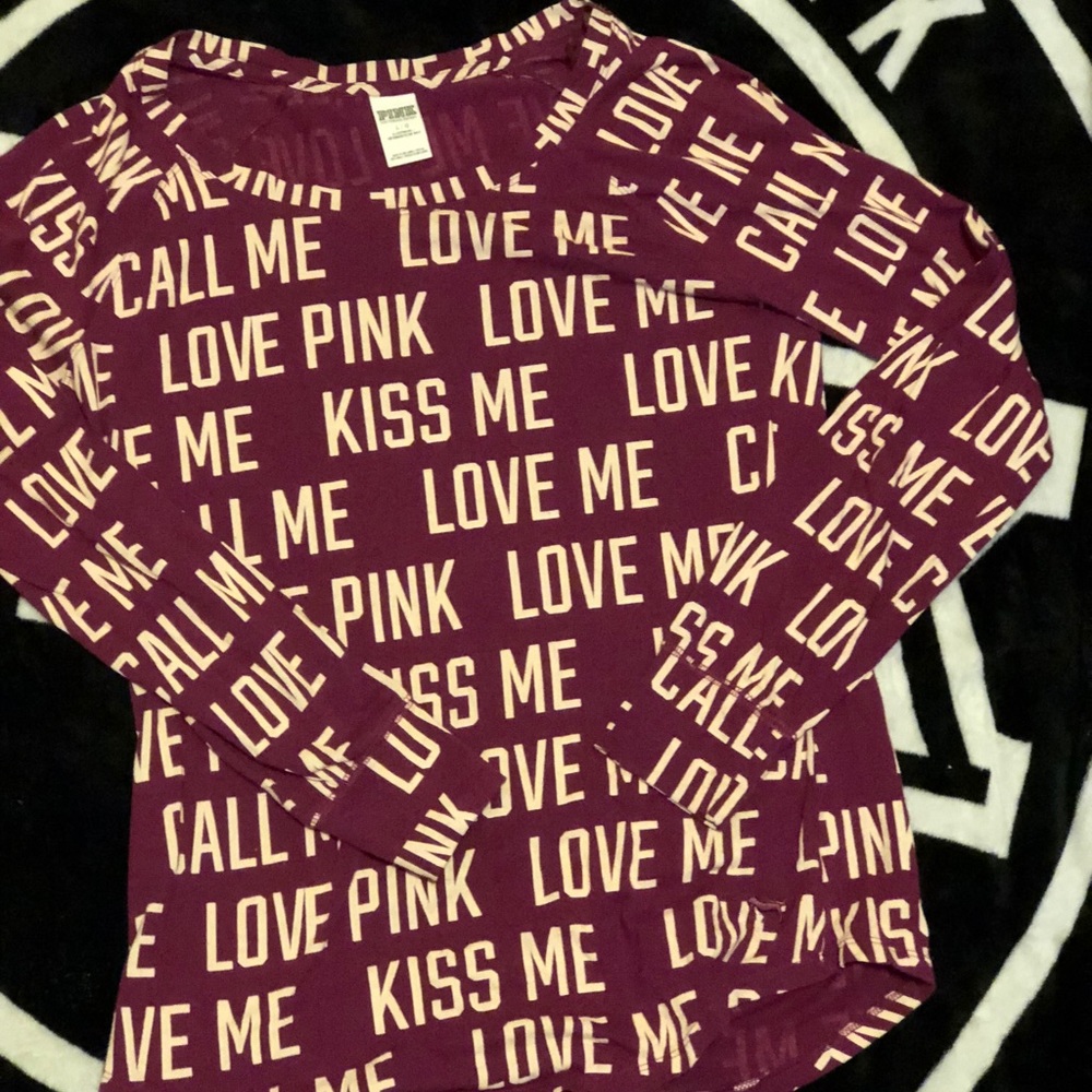 Pink sleep Henleys